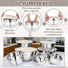 Boskermeal bowls shown as dishwasher-safe for easy cleanup