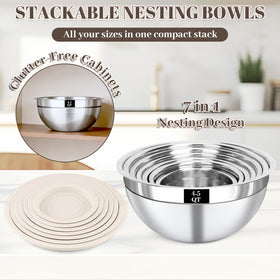 Boskermeal large bowl used for dough proofing and prep