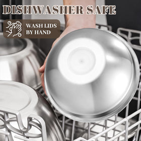 Boskermeal khaki color mixing bowls for stylish kitchen prep