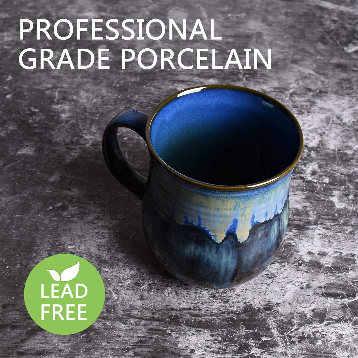 Bosmarlin dishwasher and microwave safe mug for daily use.