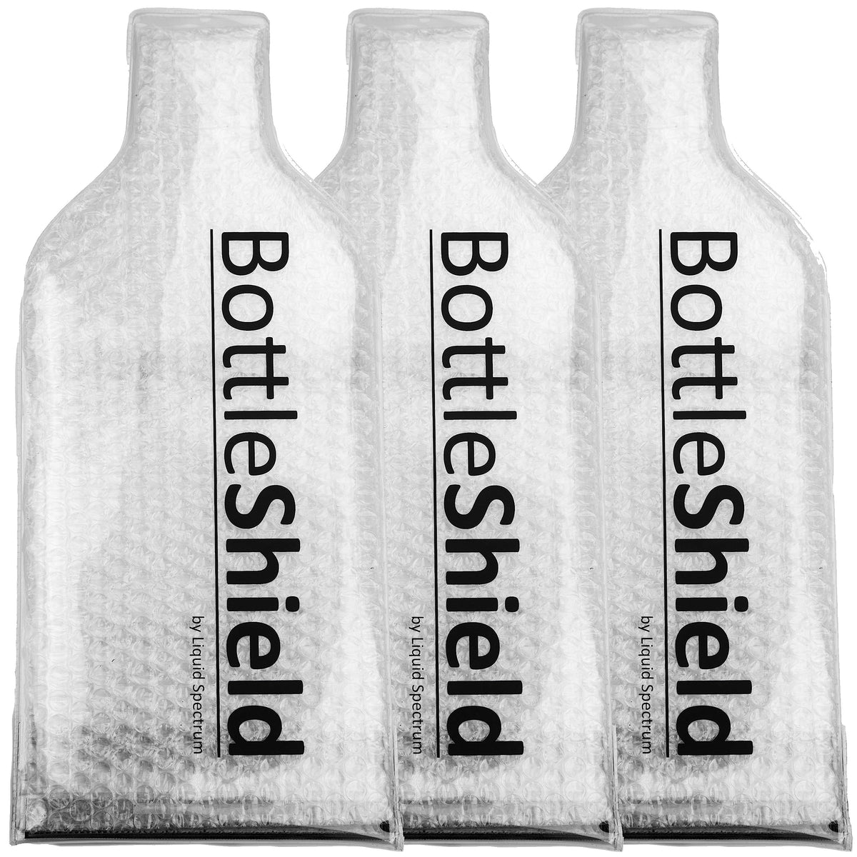 Bottle Shield outer-view demonstrates rugged travel protection for wine bottles