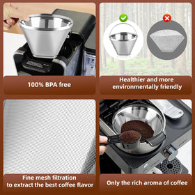 Bouaida easy-clean removable handle facilitates rinsing after use.