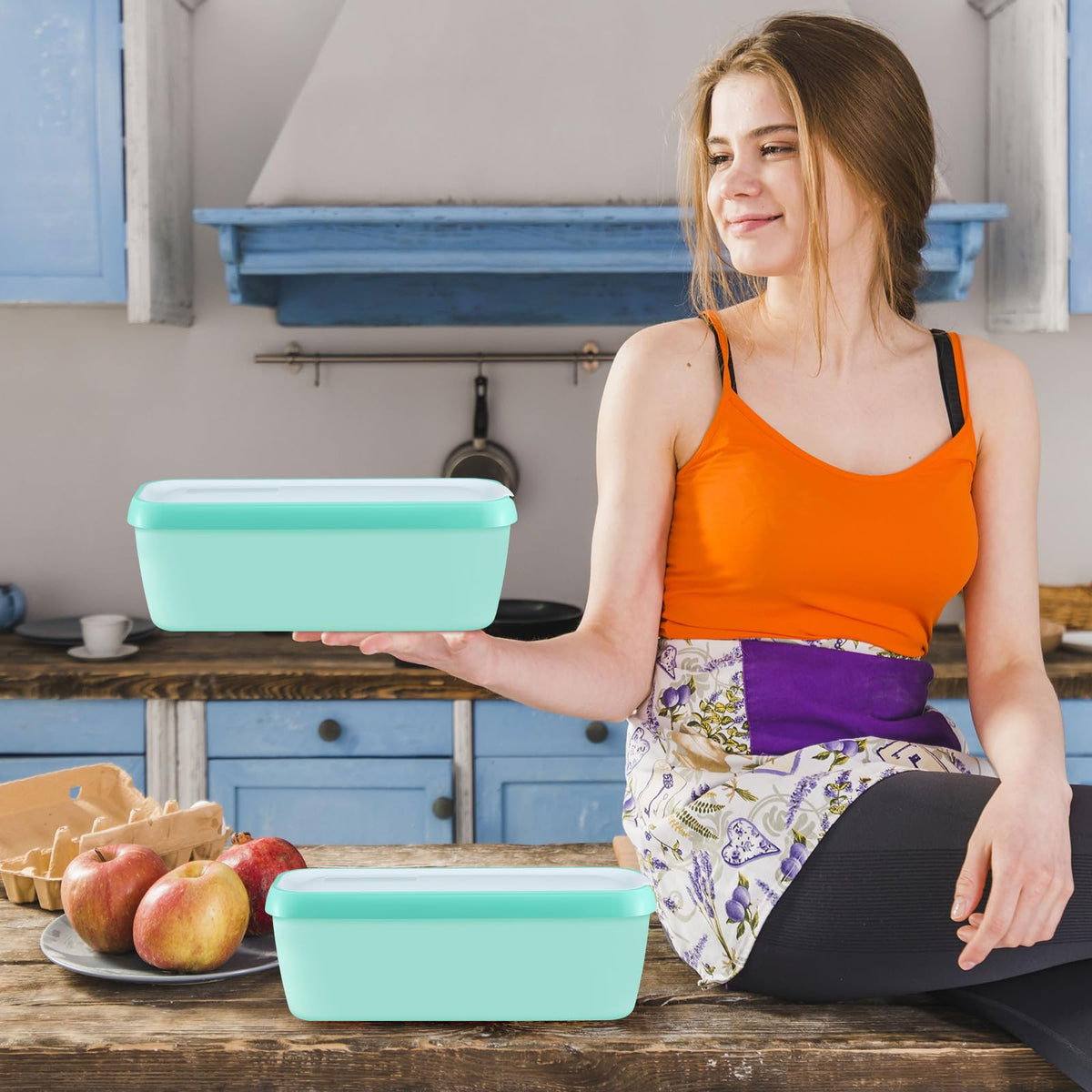 Boxdljh double-wall insulation for effortless scooping from frozen