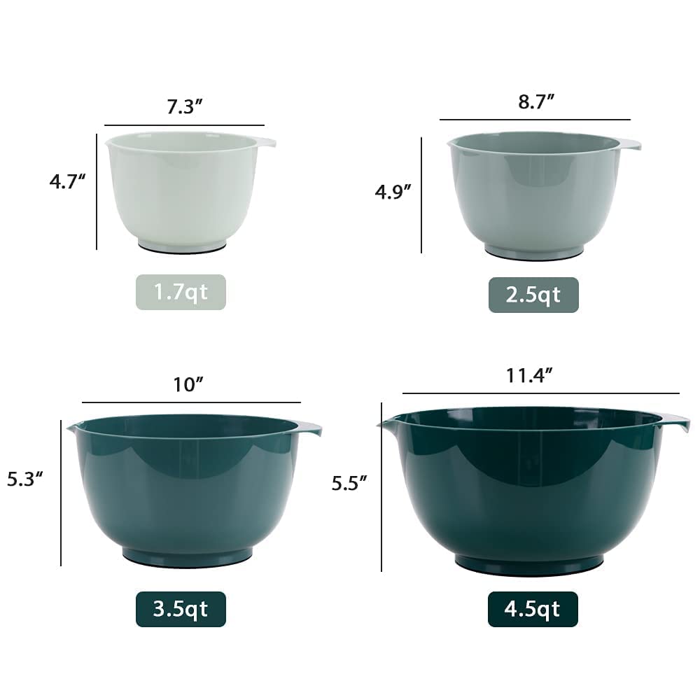 BoxedHome four-piece BPA-free bowls, dishwasher safe and microwave ready