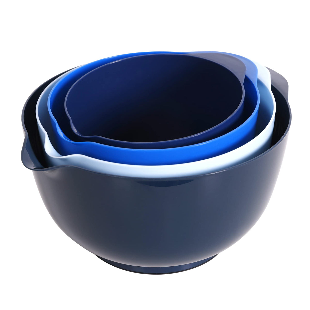 BoxedHome nesting bowl with pour spout for controlled pouring and cooking tasks