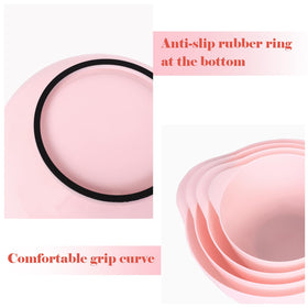 BoxedHome nonstick finish bowls are simple to clean after mixing batters and sauces