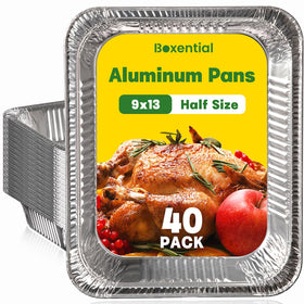Boxential 9x13 pan for baking—sturdy and warp-resistant for reliable meals.
