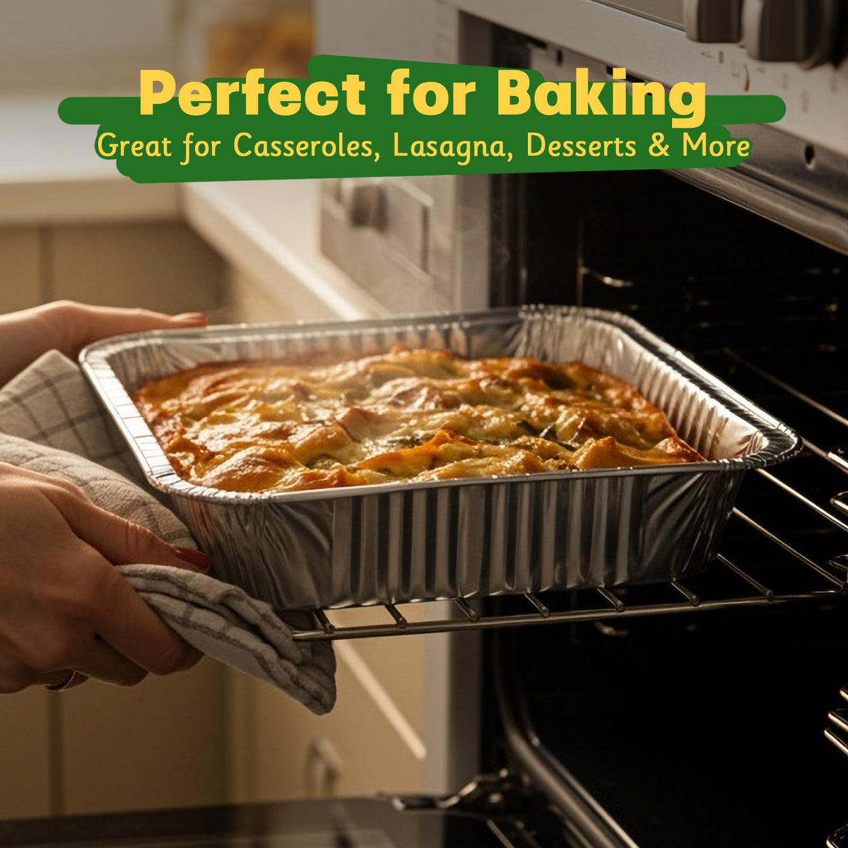 Boxential multi-use baking pan for roasting and meal prep