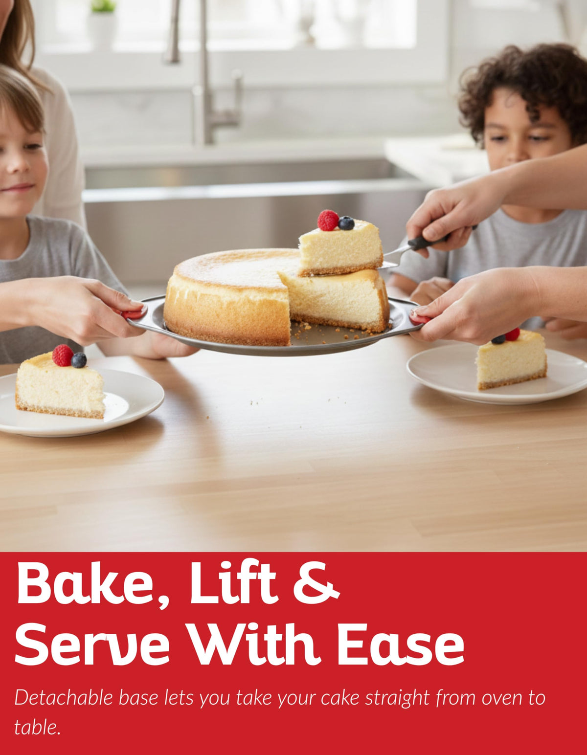 Boxiki Kitchen dishwasher-safe bakeware simplifies cleanup after baking.