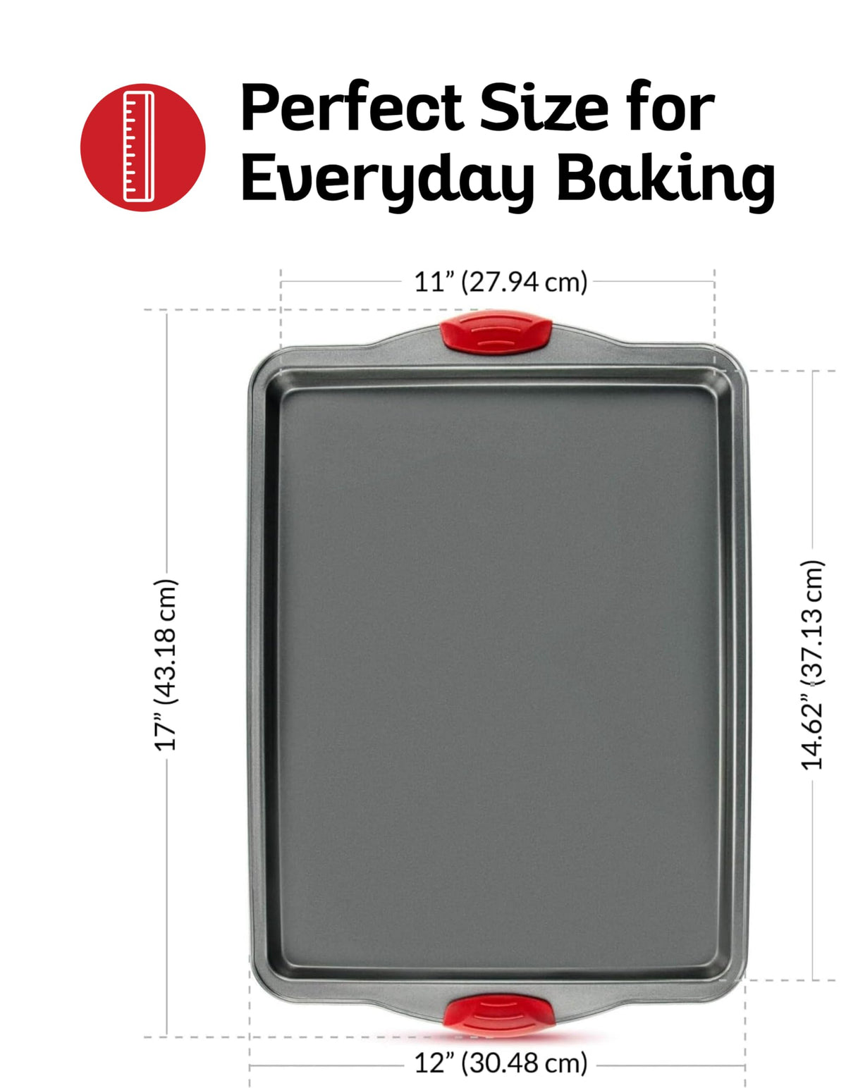 Boxiki Kitchen dishwasher-safe baking sheets for simple cleanup after baking