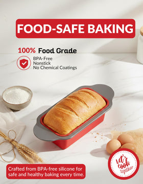 Boxiki Kitchen meatloaf-oven-ready pan for reliable results and clean release.