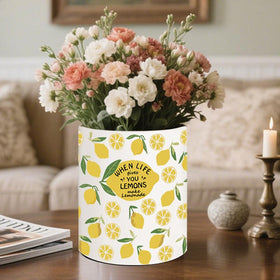 BOXJINCO lemon design serves as decorative storage for baking tools and tableware