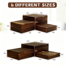 BOY MCOWBOY wooden cupcake stand set showcases pastries for elegant home gatherings
