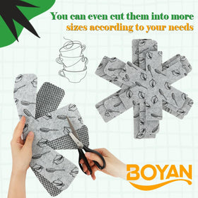 BOYAN thick felt pot separators 14in practical for a mixed kitchen set