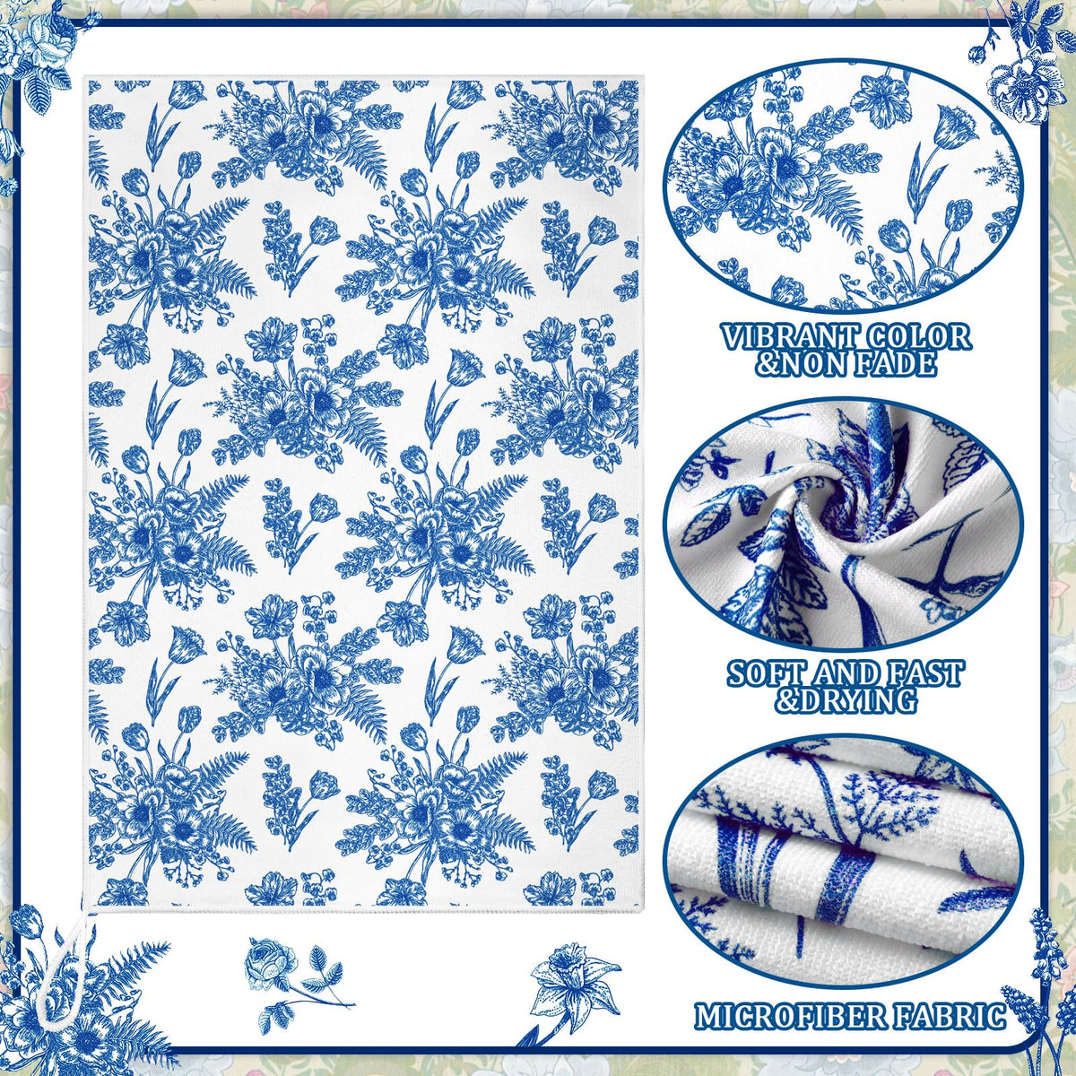 Boyiee farmhouse kitchen decor towels add rustic charm and practical wiping power