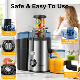 Boyuevi juicer dishwasher-safe parts for easy cleanup