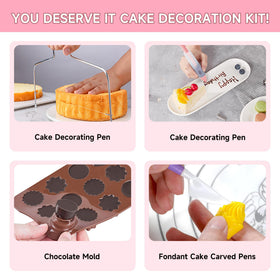Boyun flower nails and lifter for decorative floral effects