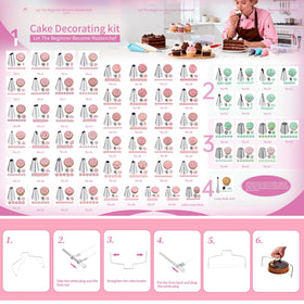 Boyun fondant mold set adds graphics and patterns to cakes