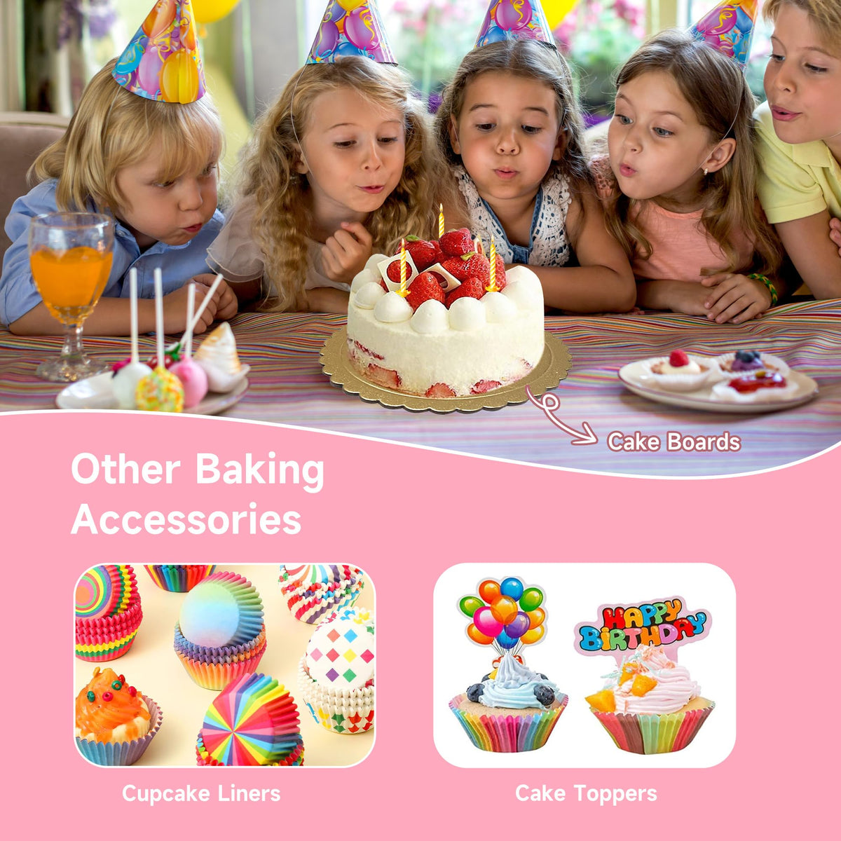 Boyun icing scrapers and tools for clean cake edges