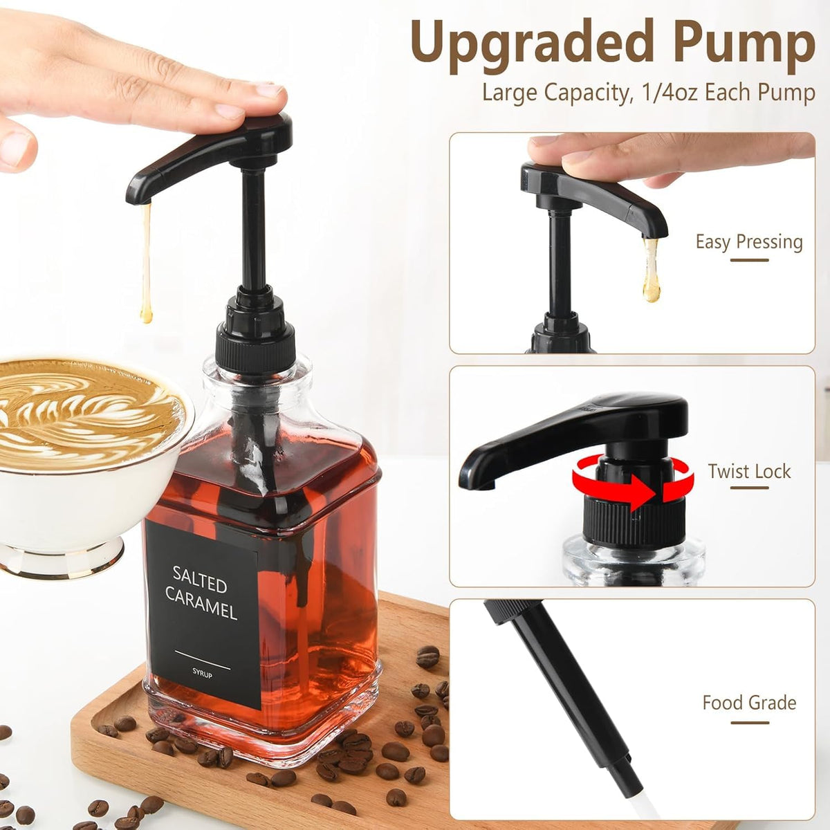 BPFY compact square design saves counter space in busy cafes