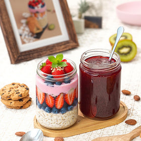 BPFY food-grade glass is BPA-free and safe for storing foods.