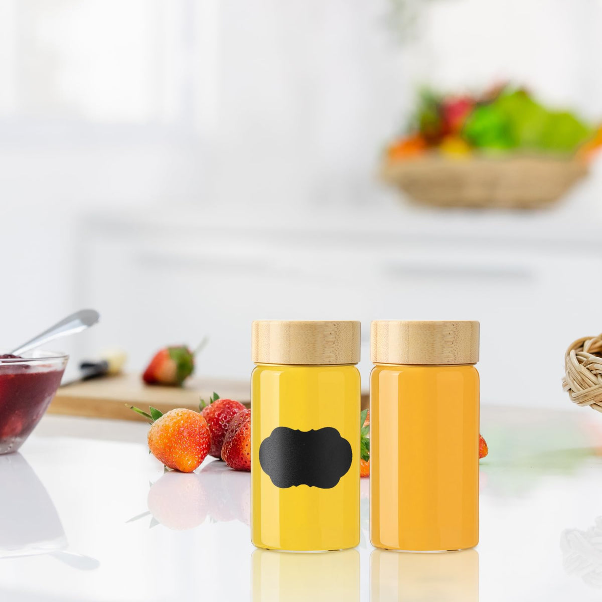 BPFY labeling kit displays organized ingredients and expiration dates.