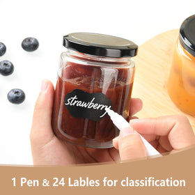 BPFY labeling labels and pen help track freshness and dates.