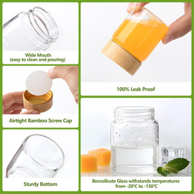 BPFY wide-mouth bottle enables quick filling of juices and ginger