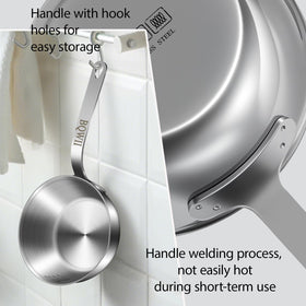 BQWII butter warmer compact design fits neatly on any stovetop.