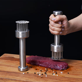 BQWII compact 7-ounce tenderizer blends weight with control.