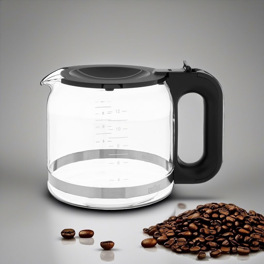 Braun BRSC005 carafe is dishwasher-safe for easy cleanup.