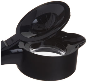 Braun BRSC008 carafe lid close-up with secure seal to keep warmth