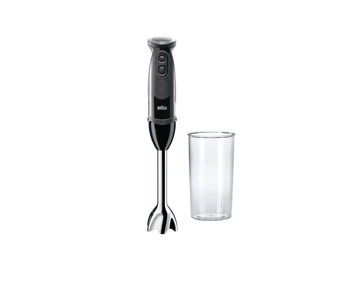Braun MQ5000 Vario control panel enabling precise speed adjustments for blending.