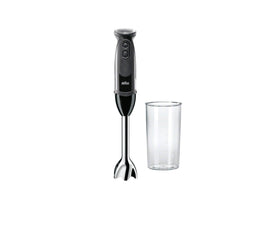 Braun MQ5000 Vario control panel enabling precise speed adjustments for blending.