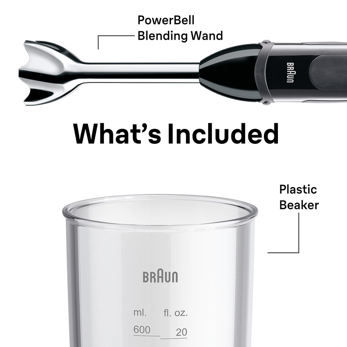 Braun MQ5000 Vario in action blending soups and smoothies with steady power.