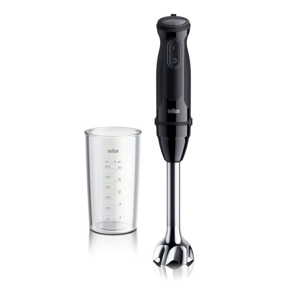 Braun MQ50001M Vario blender blade close-up for ultra-smooth purees.