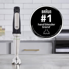 Braun MQ7035 2-cup chopper handles vegetables and nuts quickly.
