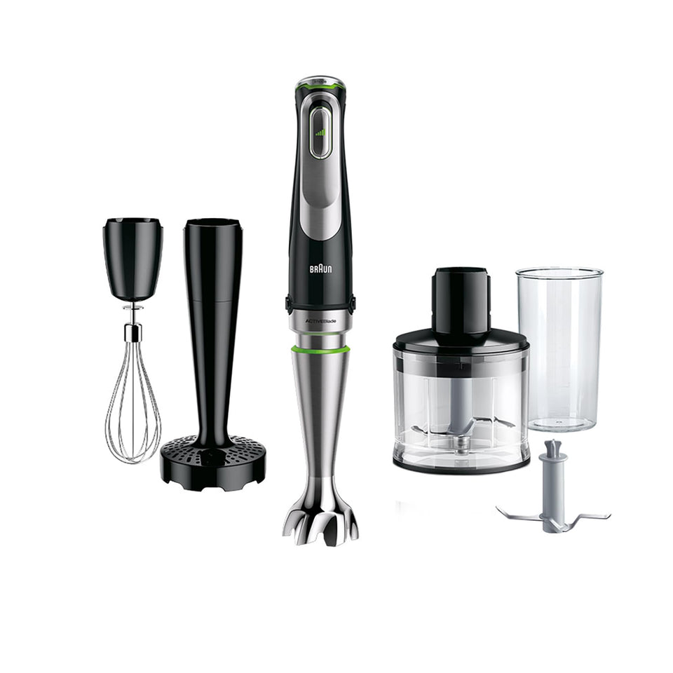 Braun MQ9137XI blending wand for silky sauces and smoothies.