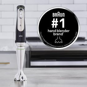 Braun MQ9187XL advanced SmartSpeed control enables tailored blending.