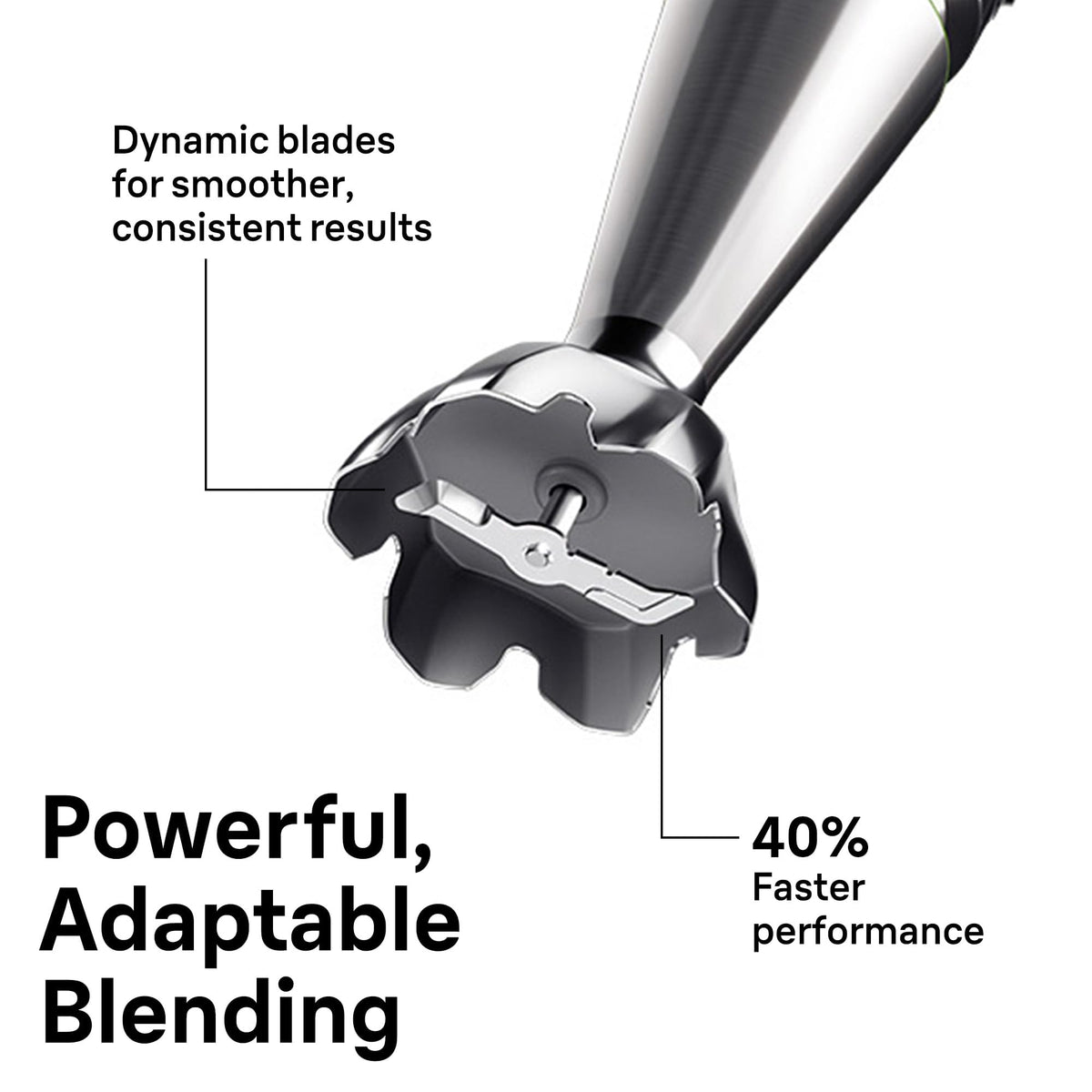 Braun MQ9187XL XL 8-cup food processor handles large batches.