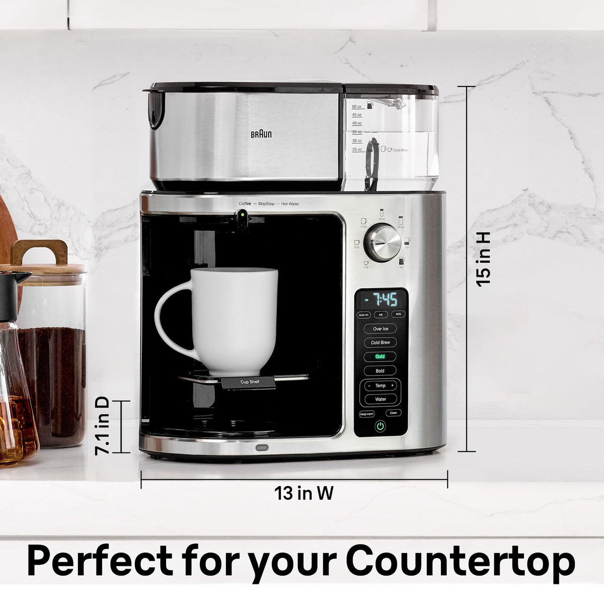 Cold Brew System demonstrates rapid carafe-ready brewing in minutes.