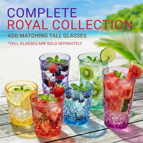 Bravario Royal multi-color set brings vibrant mood to any table or picnic