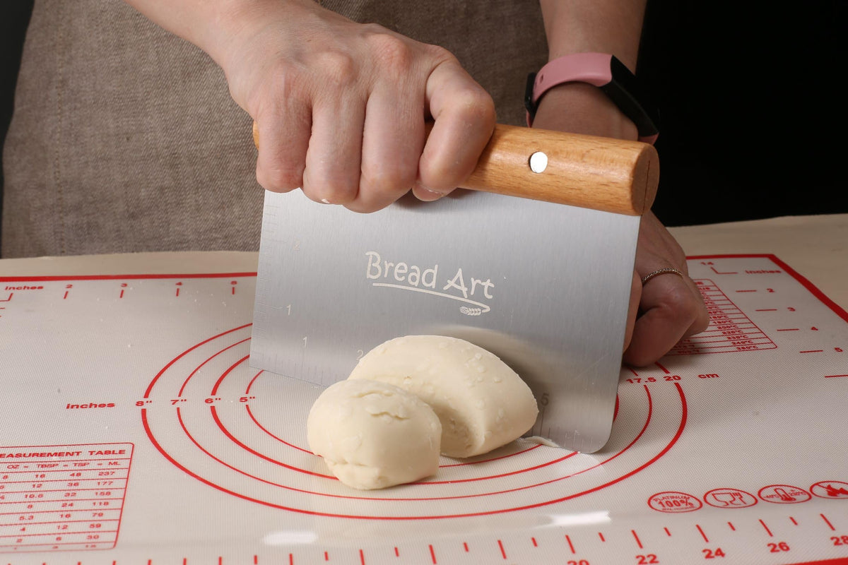 Bread Art dough whisk for quick, even mixing