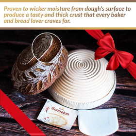 Bread Bosses dust-free performance reduces flour fallout during dough shaping