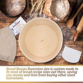 Bread Bosses included baking supplies kit saves extra shopping and prep time