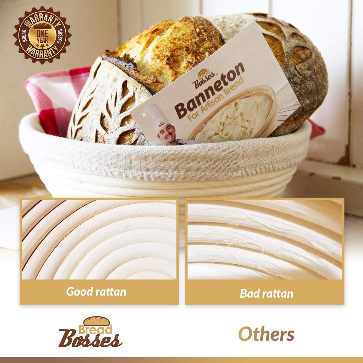 Bread Bosses overnight fridge proofing compatible with tight covers for convenient schedules
