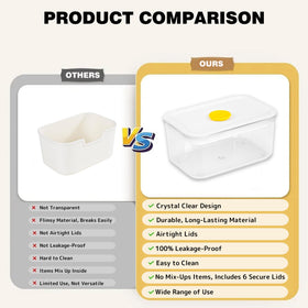 Breakwater House Snackle Box foldable handle for easy carrying