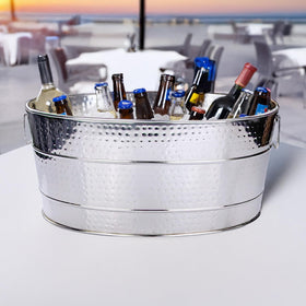 BREKX Aspen oval cooler side profile; spacious interior for ice and bottles.
