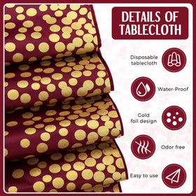 Breling soft satin runners provide a luxurious touch for events.