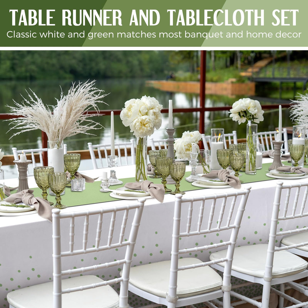 Breling satin runners close-up for versatile table styling and layout ideas.